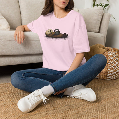 T-Shirt Otter Kettlebell T-Shirt