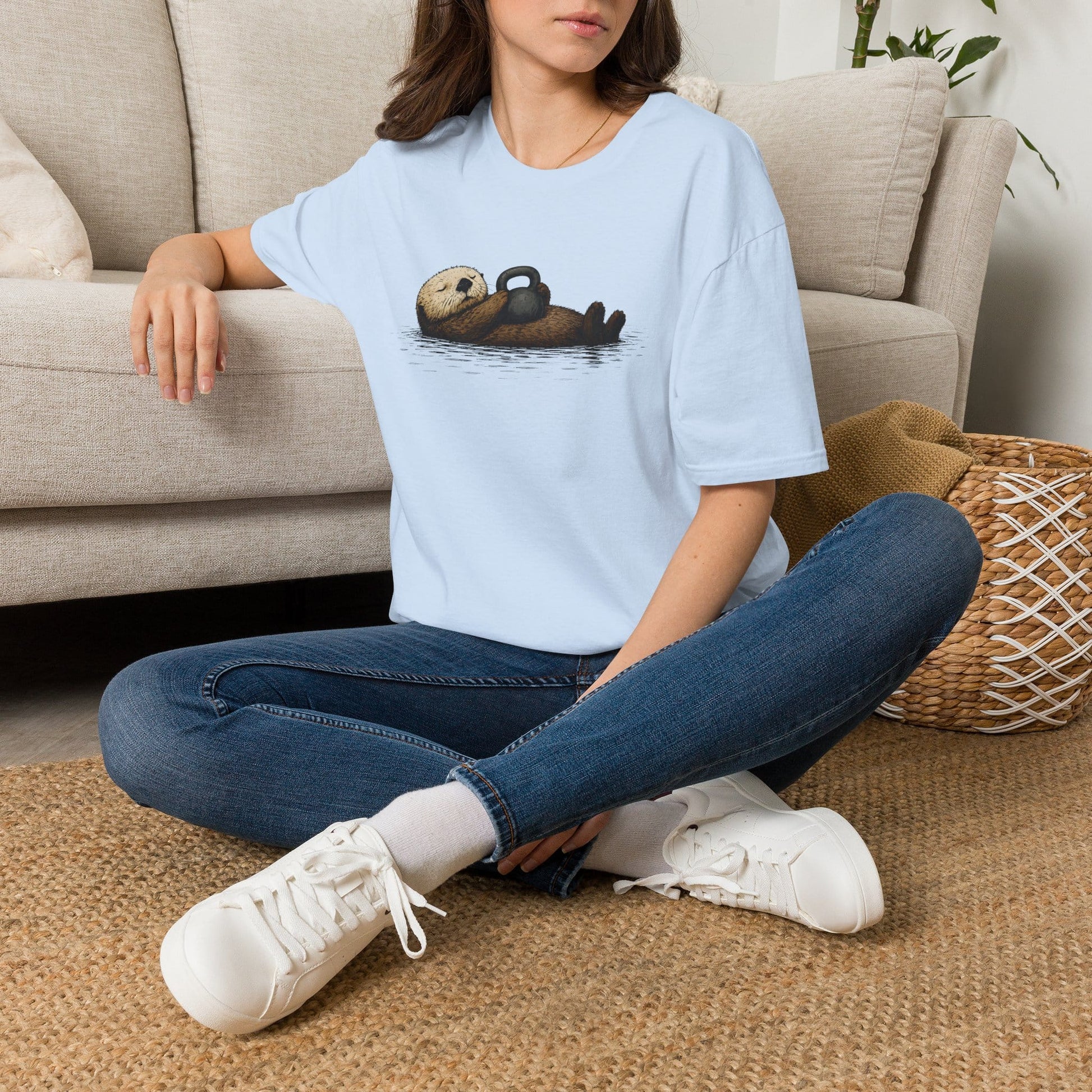 T-Shirt Otter Kettlebell T-Shirt