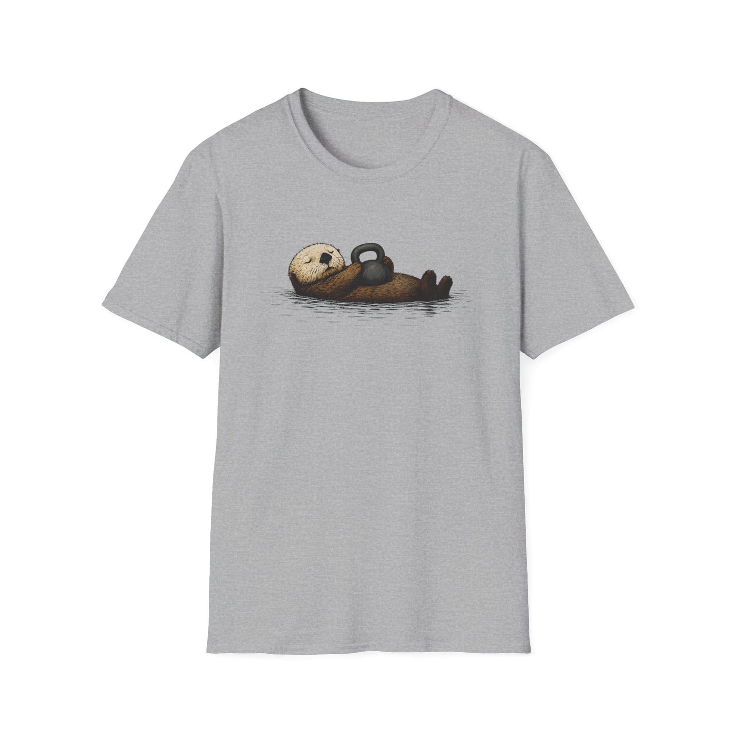 T-Shirt Otter Kettlebell T-Shirt