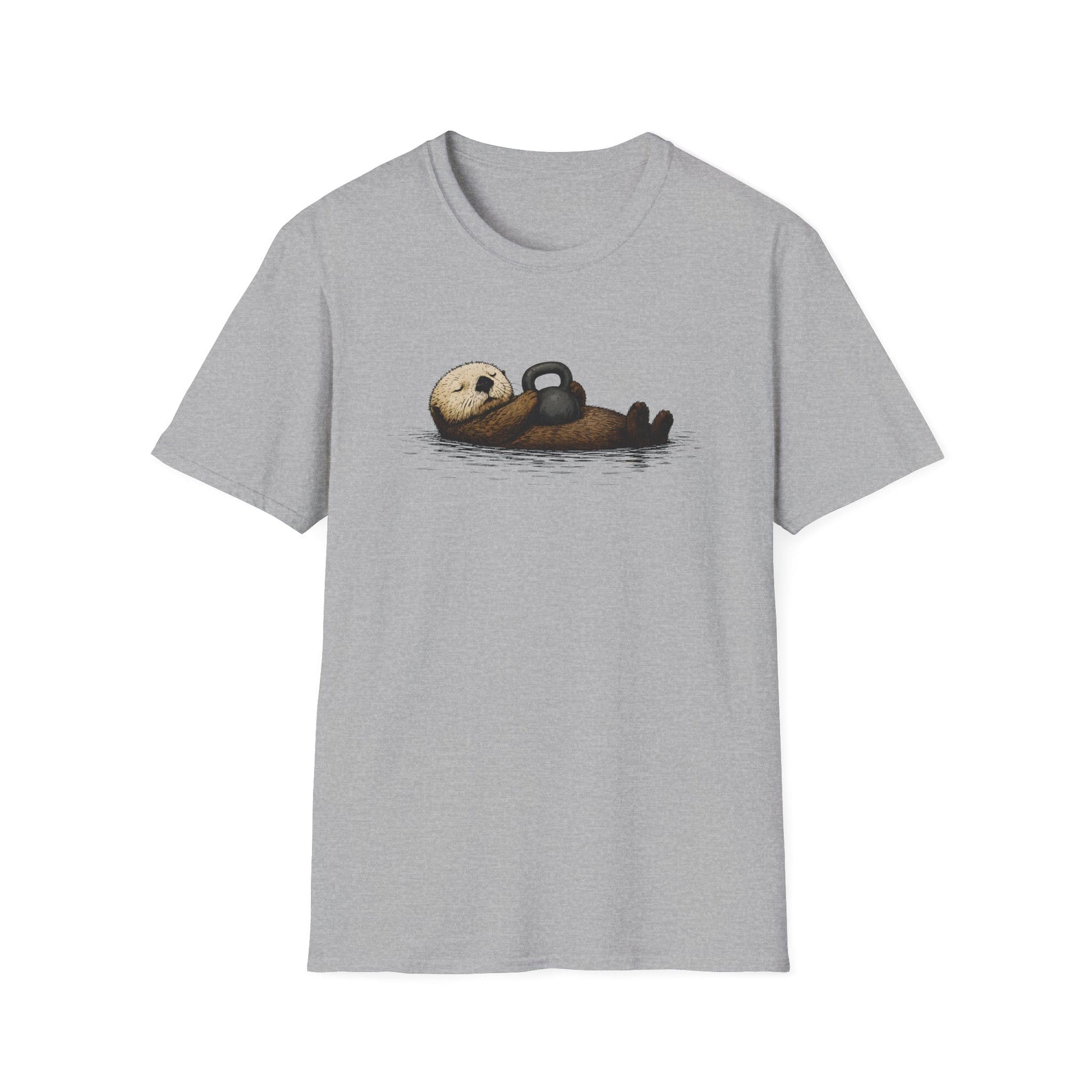 T-Shirt Otter Kettlebell T-Shirt