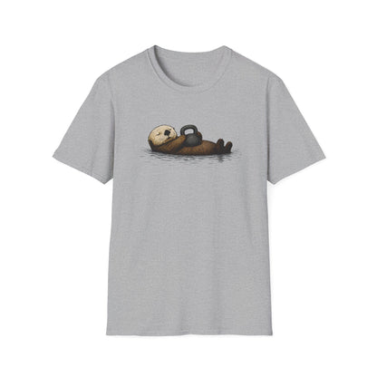 T-Shirt Otter Kettlebell T-Shirt