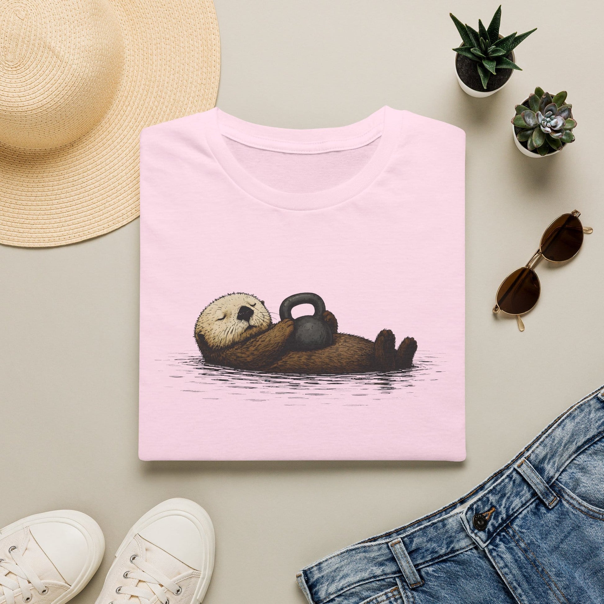 T-Shirt Otter Kettlebell T-Shirt