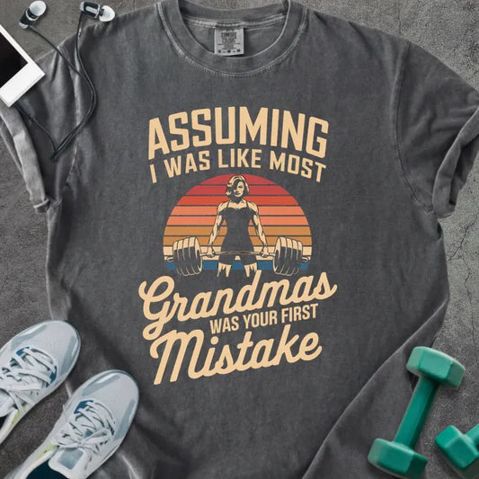T-Shirt Pepper / S Average Grandma Heavyweight Tee