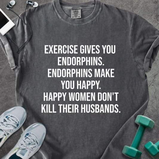 T-Shirt Pepper / S Endorphins Heavyweight Tee