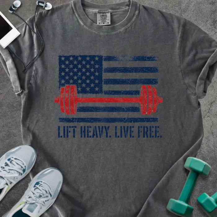 T-Shirt Pepper / S Lift Free Heavyweight Tee
