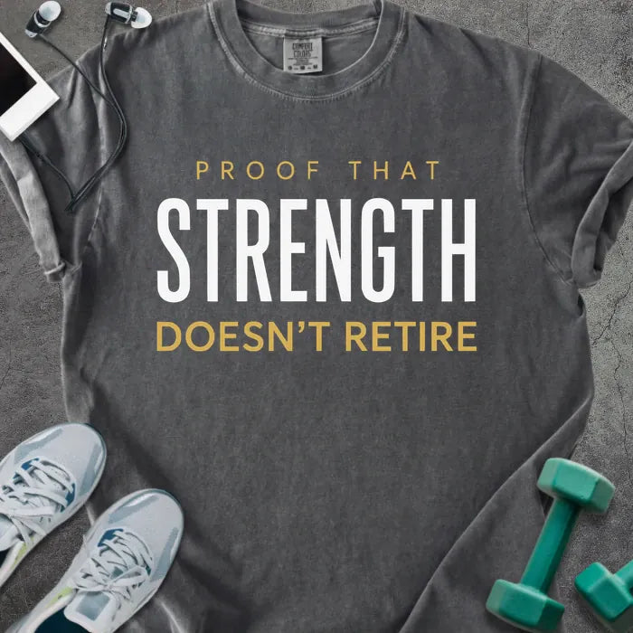 T-Shirt Pepper / S Never Retires Heavyweight Tee