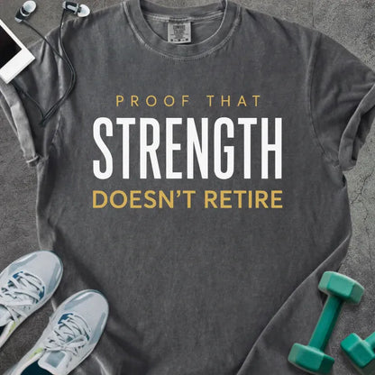 T-Shirt Pepper / S Never Retires Heavyweight Tee