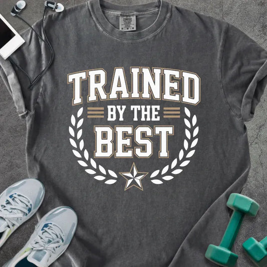T-Shirt Pepper / S Trained By The Best Heavyweight Tee