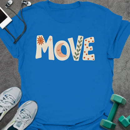 T-Shirt Royal / M Boho Move T-Shirt