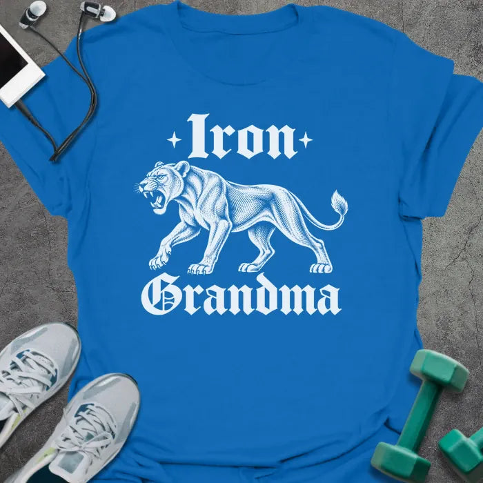 T-Shirt Royal / M iron-grandma T-Shirt