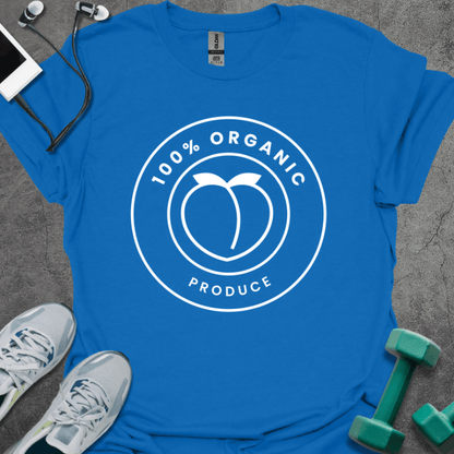 T-Shirt Royal / S 100% Organic Produce T-Shirt