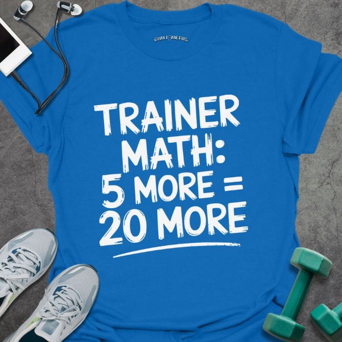 T-Shirt Royal / S 20 More T-Shirt