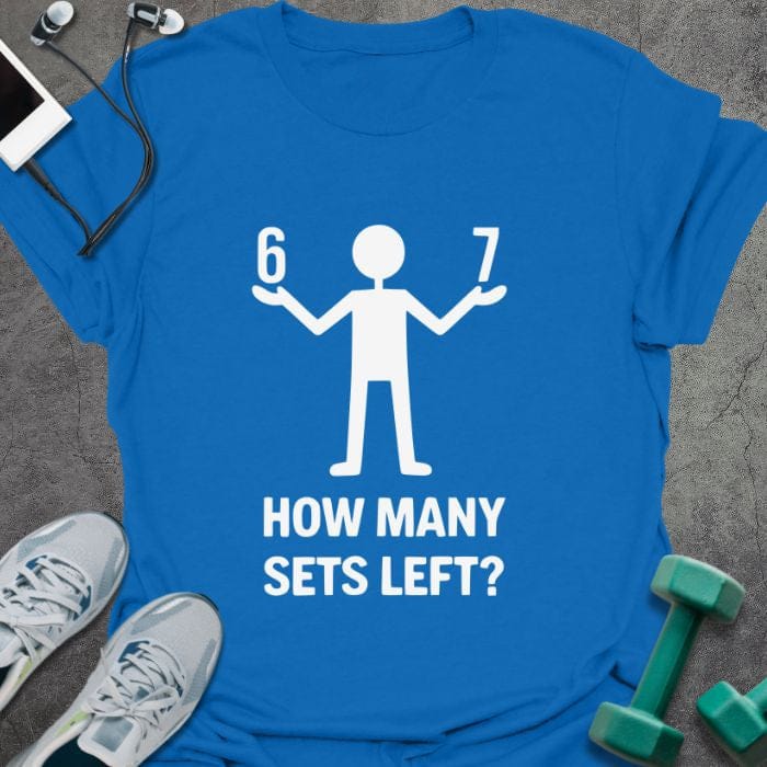 T-Shirt Royal / S 6 7 T-Shirt