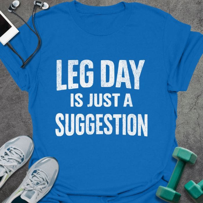 T-Shirt Royal / S A Suggestion T-Shirt