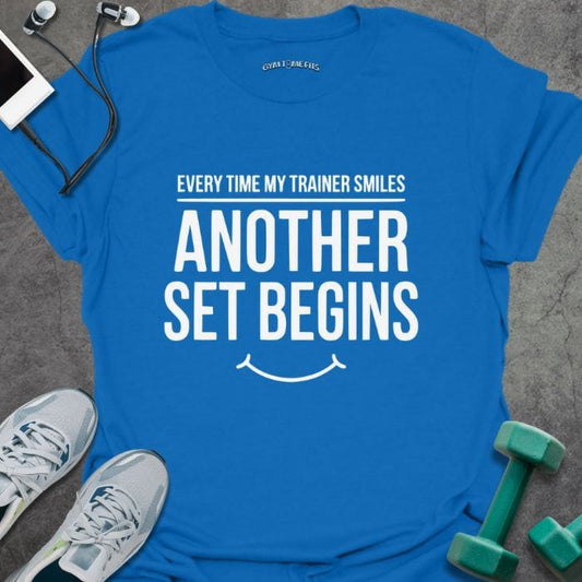 T-Shirt Royal / S Another Set T-Shirt