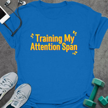 T-Shirt Royal / S Attention Span T-Shirt