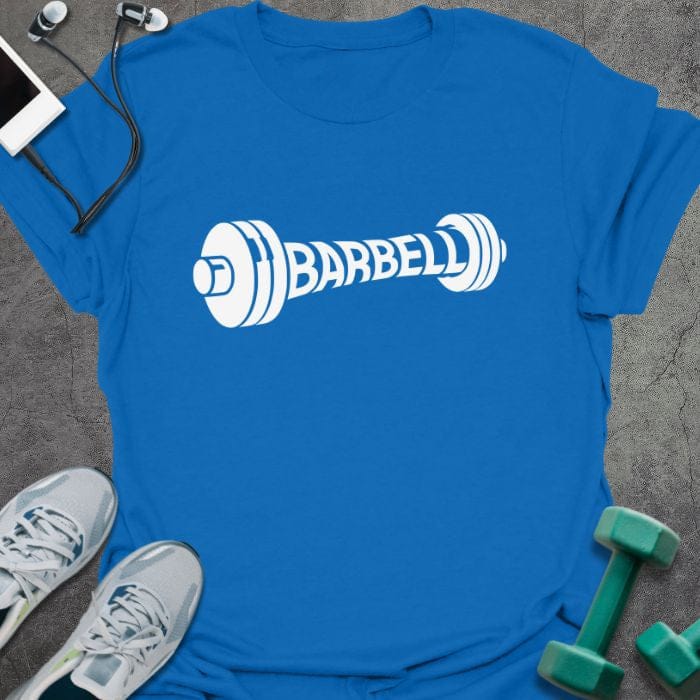 T-Shirt Royal / S Barbell T-Shirt