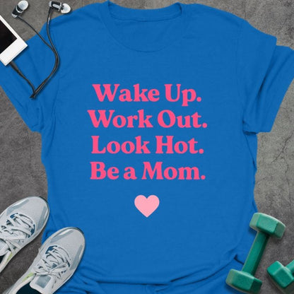 T-Shirt Royal / S Be A Mom T-Shirt