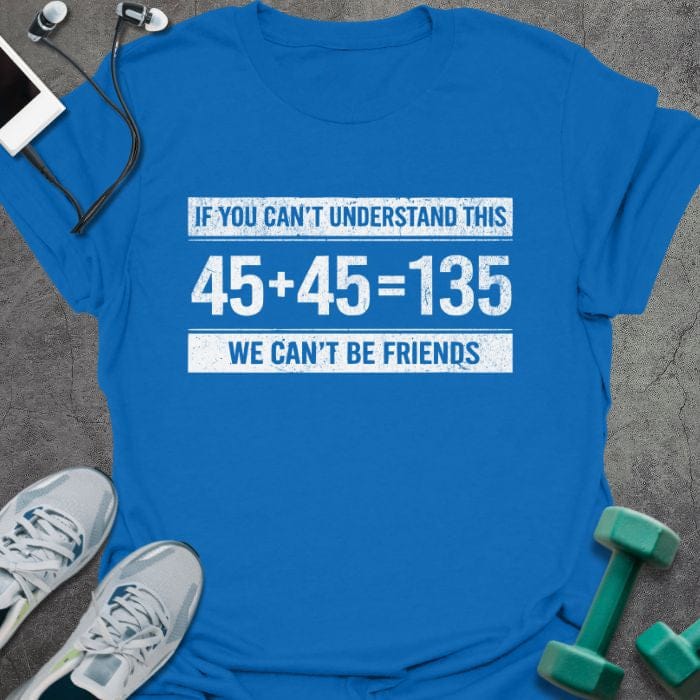 T-Shirt Royal / S Be Friends T-Shirt