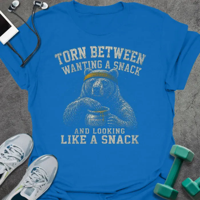 T-Shirt Royal / S Bear Snack T-Shirt