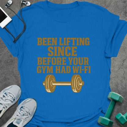 T-Shirt Royal / S Before Wifi T-Shirt