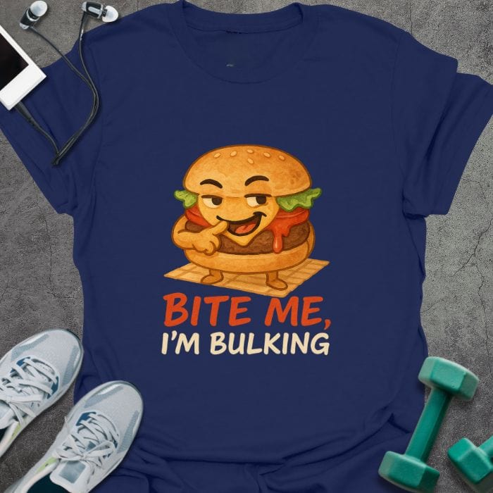 T-Shirt Royal / S Bite Me T-Shirt