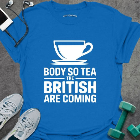 T-Shirt Royal / S Body So Tea T-Shirt