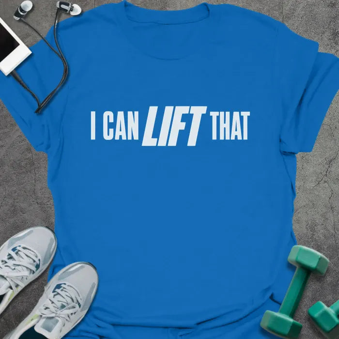 T-Shirt Royal / S Can Lift T-Shirt