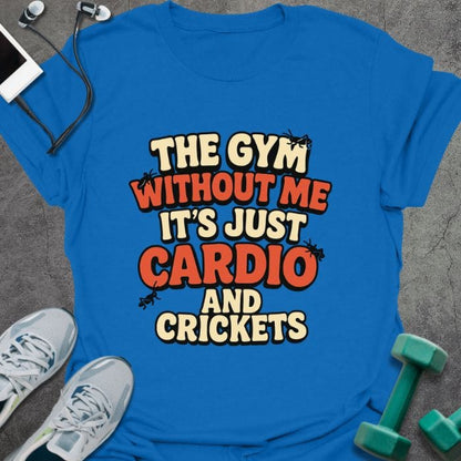 T-Shirt Royal / S Cardio And Crickets T-Shirt