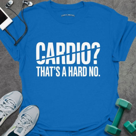 T-Shirt Royal / S Cardio Hard No T-Shirt