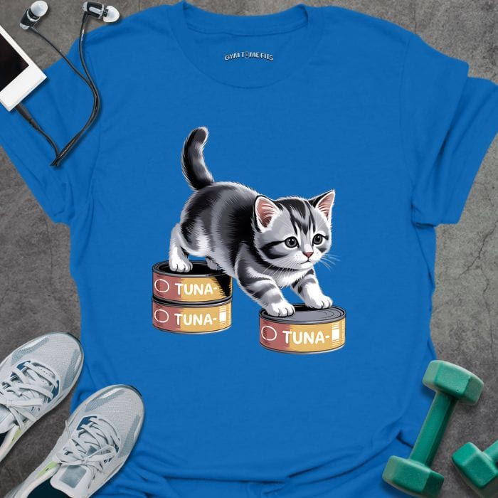 T-Shirt Royal / S Cat Burpees T-Shirt