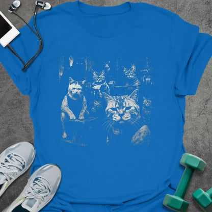 T-Shirt Royal / S Cat Gang T-Shirt