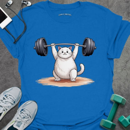 T-Shirt Royal / S Chonk Cat Lift T-Shirt