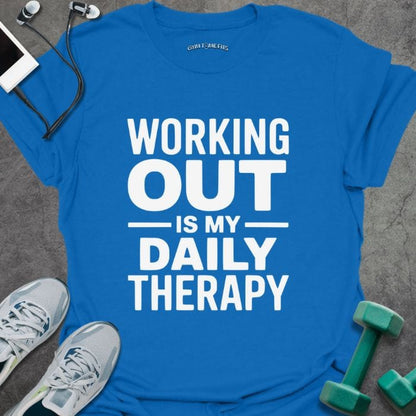 T-Shirt Royal / S Daily Therapy T-Shirt