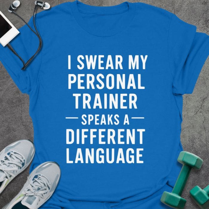 T-Shirt Royal / S Different Language T-Shirt