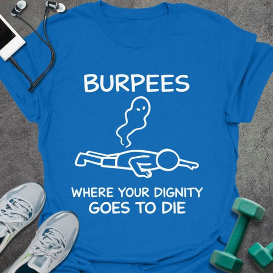 T-Shirt Royal / S Dignity Died T-Shirt