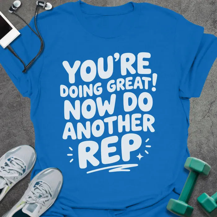 T-Shirt Royal / S Doing Great T-Shirt