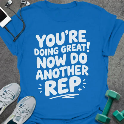 T-Shirt Royal / S Doing Great T-Shirt
