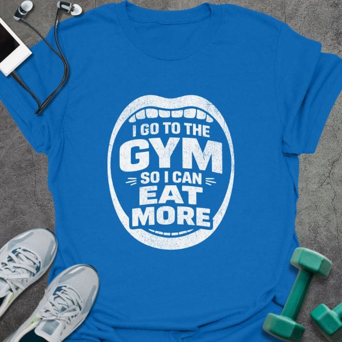 T-Shirt Royal / S Eat More T-Shirt