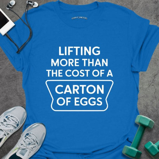 T-Shirt Royal / S Egg Carton T-Shirt
