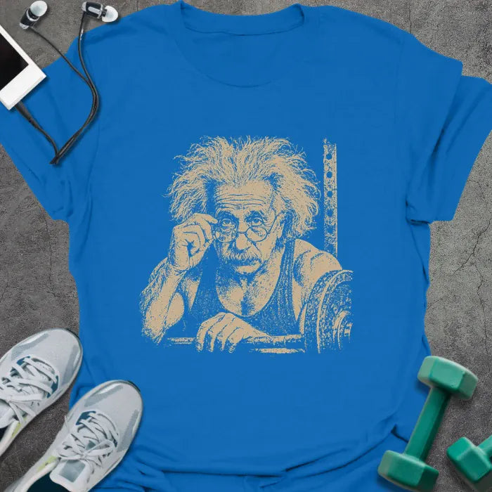 T-Shirt Royal / S Einstein Stare T-Shirt