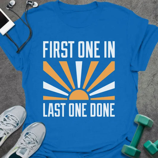 T-Shirt Royal / S First One T-Shirt