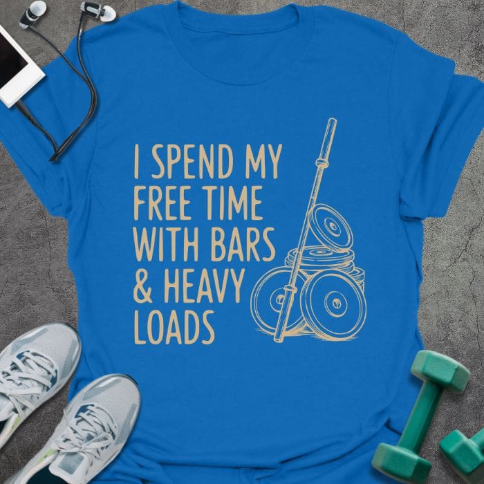 T-Shirt Royal / S Free Time T-Shirt