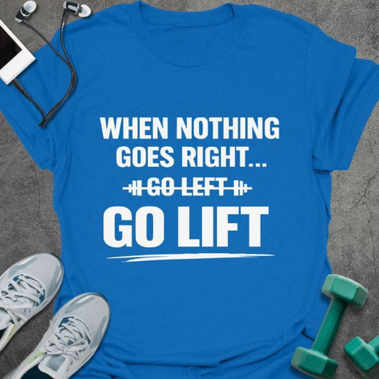 T-Shirt Royal / S Go Lift T-Shirt