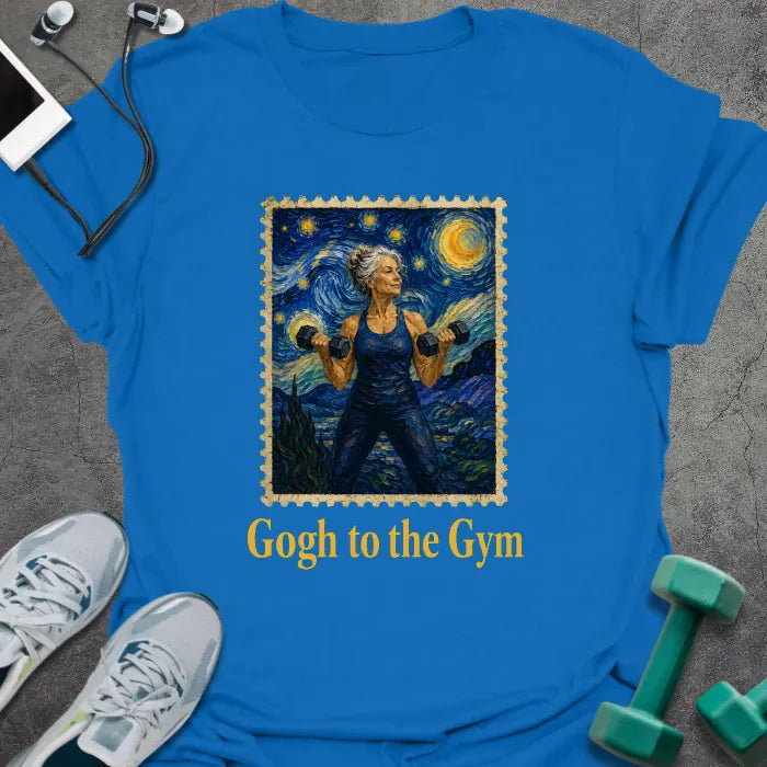 T-Shirt Royal / S Gogh Gym T-Shirt