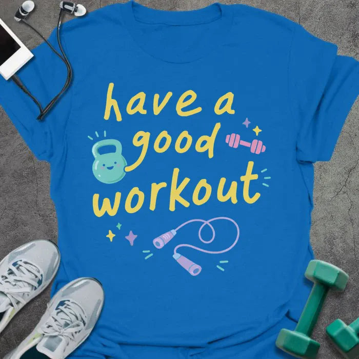 T-Shirt Royal / S Good Workout T-Shirt