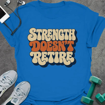 T-Shirt Royal / S Groovy Retire T-Shirt