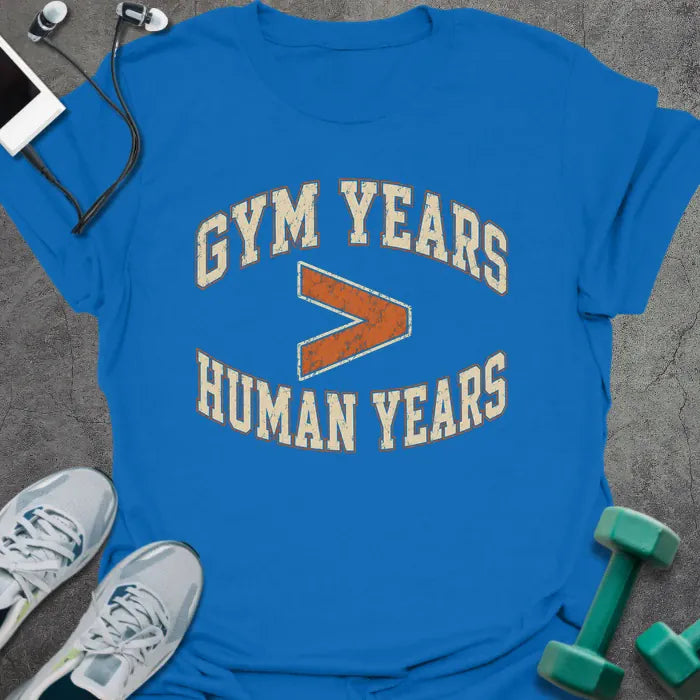 T-Shirt Royal / S Gym Years T-Shirt