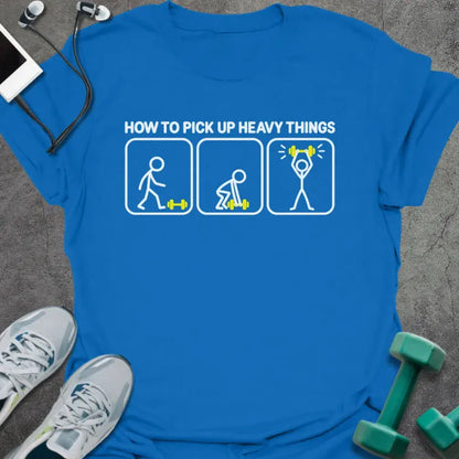 T-Shirt Royal / S Heavy Things T-Shirt