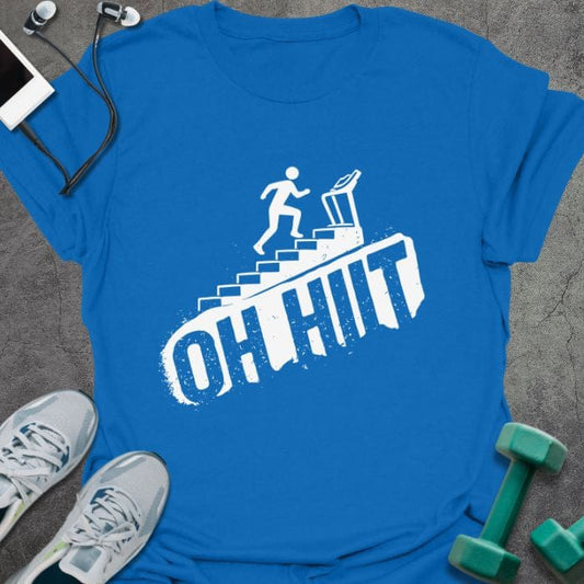 T-Shirt Royal / S HIIT Stair T-Shirt